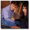 kid with mom